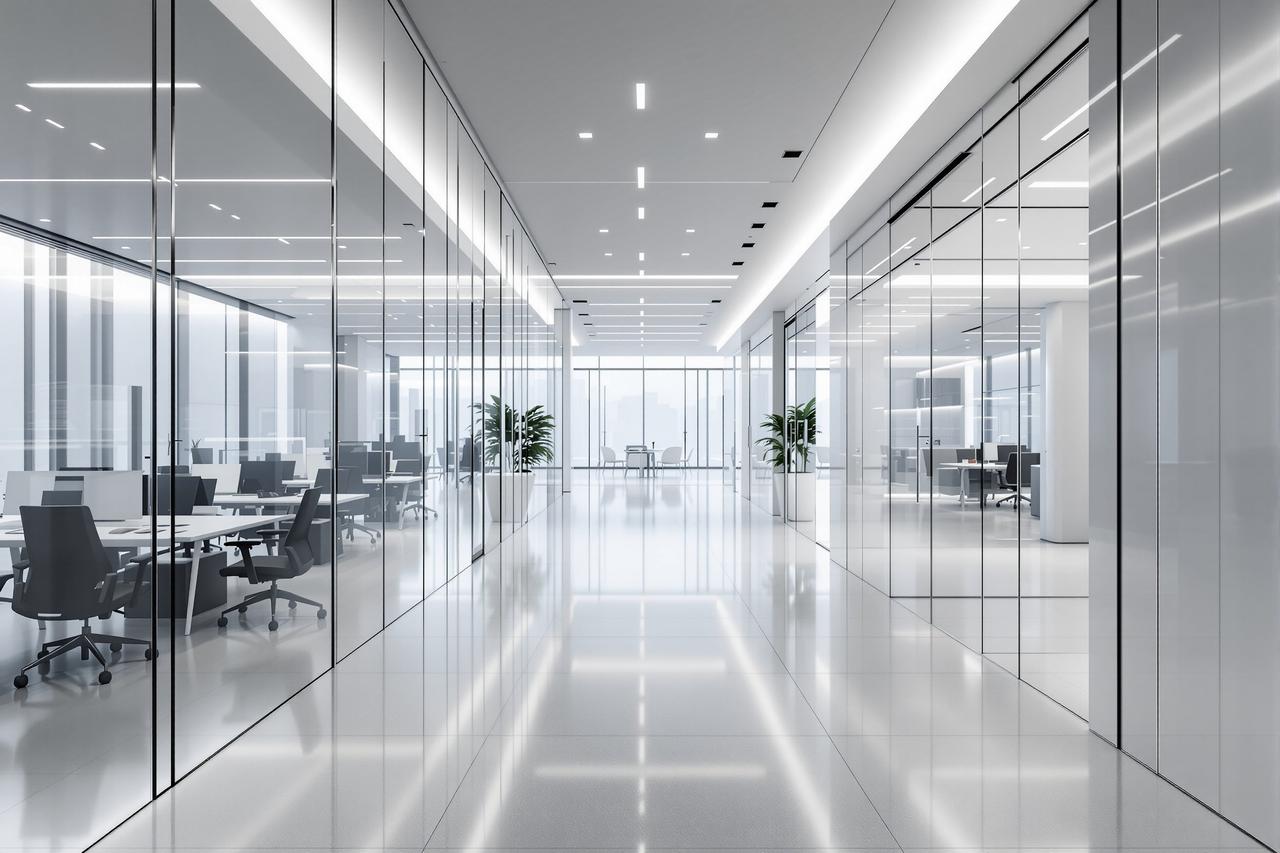 大师兄影院CEO专访现代化办公室场景